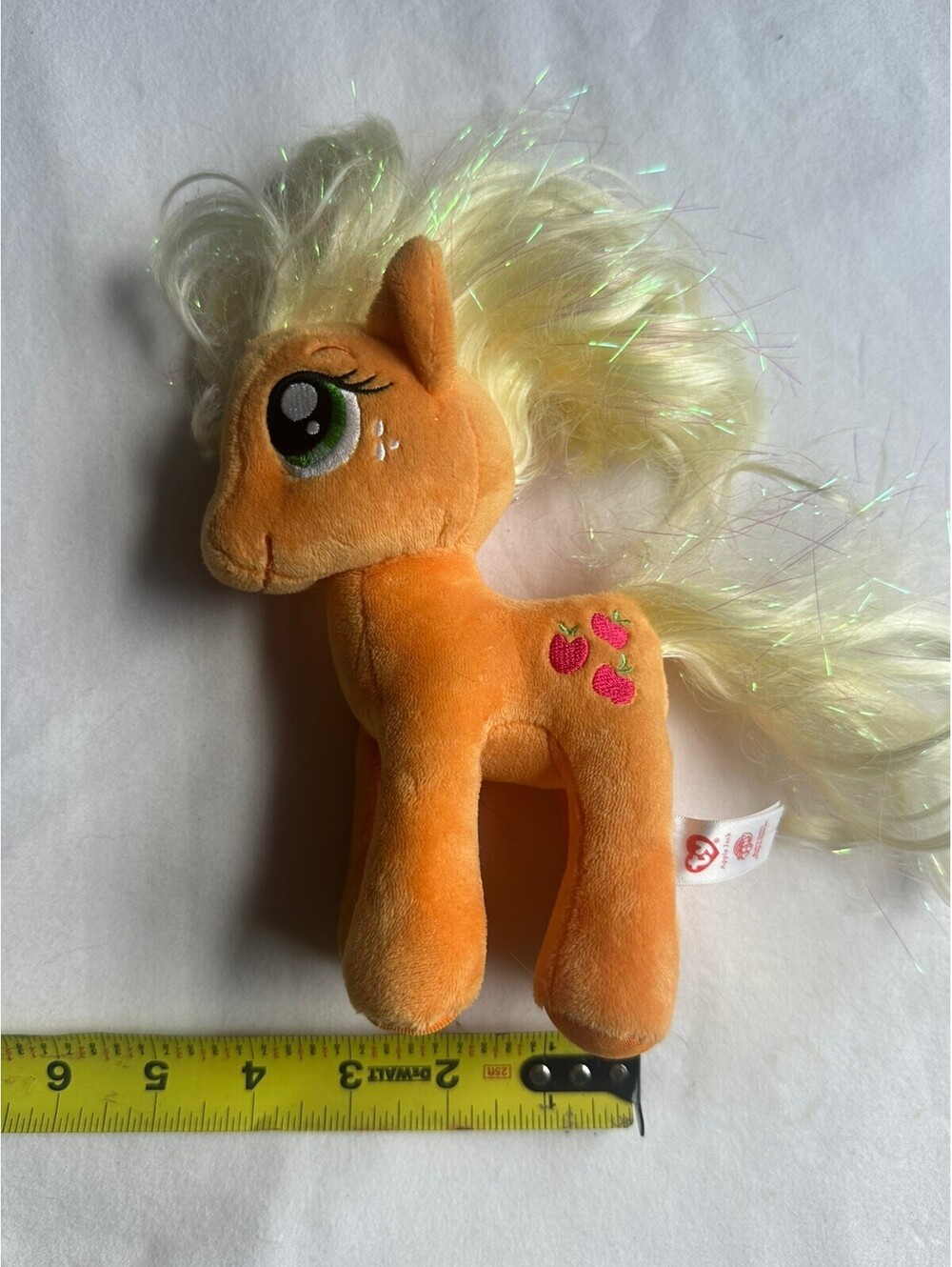 My Little Pony plush Ty Hasbro Sparkle Apple Jack 2015